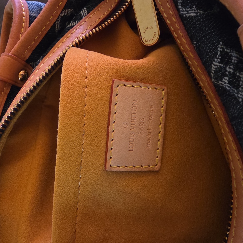 Louis Vuitton Cabas Reyes Denim Tote - Picture 7 of 14